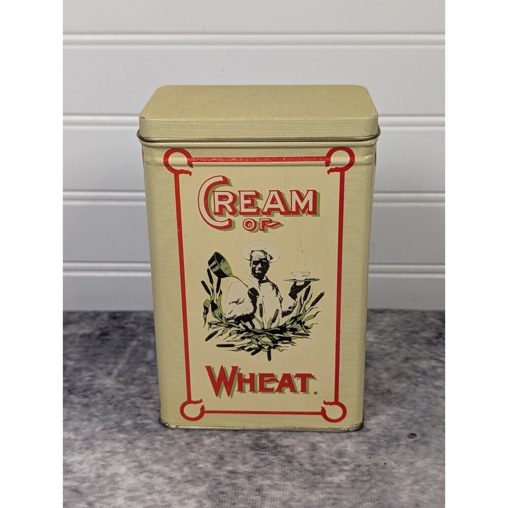 1984 Nabisco Cream Of Wheat Tin Canister Commemorative 1924 Replica